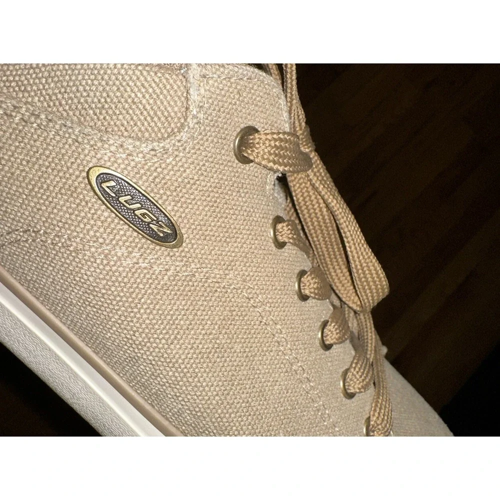 Lugz men's brown size‎ 9.5 skater shoes MREGELWHC-2910 Excellent Tan